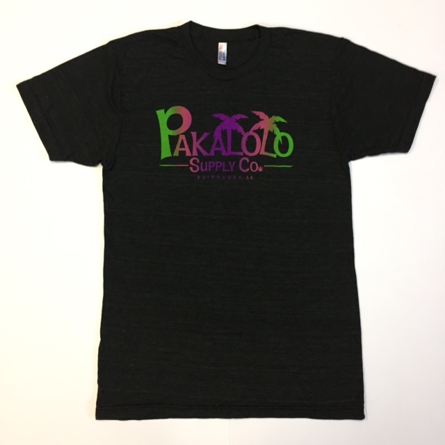 Pakalolo Ohana Circle Tee — Black