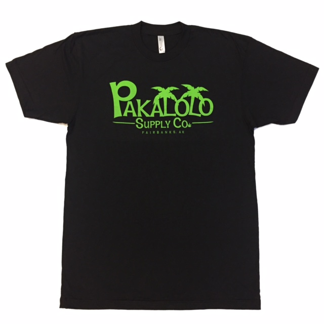Classic Pakalolo Logo Tee — Charcoal