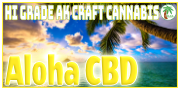 Aloha CBD sticker